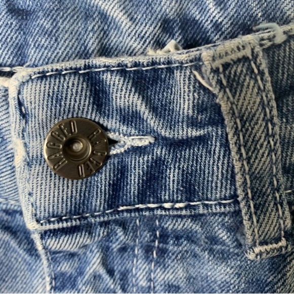 The Ragged Priest plaid straight leg Dad jeans size 28 - Picture 3 of 11